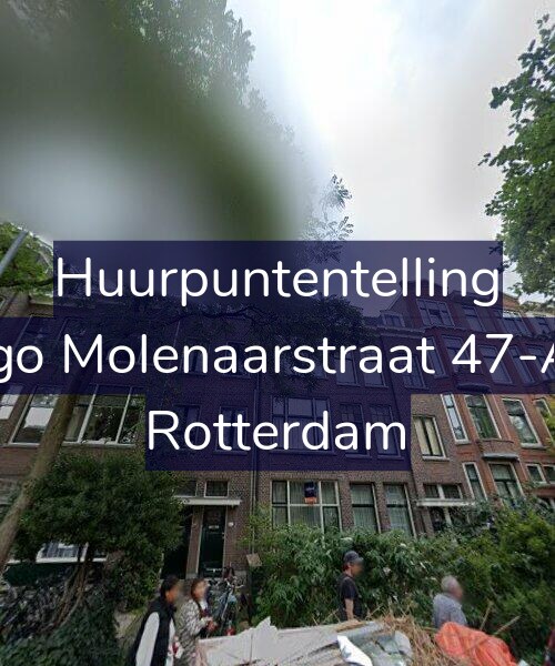 Foto gevel Huurpuntentelling voor Hugo Molenaarstraat 47-A01, Rotterdam
