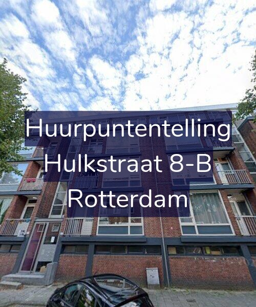 Foto gevel Huurpuntentelling voor Hulkstraat 8-B, Rotterdam