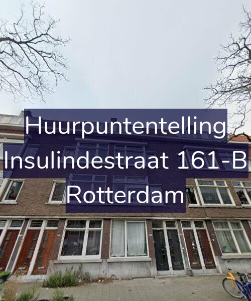Foto gevel Huurpuntentelling voor Insulindestraat 161-B, Rotterdam