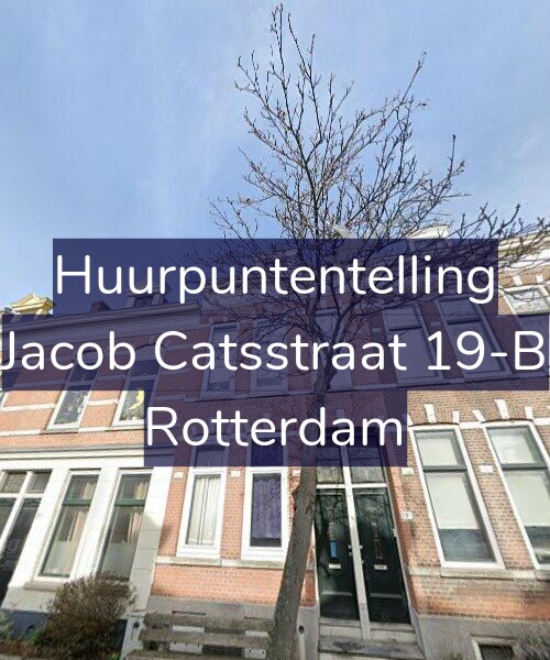 Foto gevel Huurpuntentelling voor Jacob Catsstraat 19-B, Rotterdam