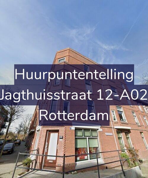 Foto gevel Huurpuntentelling voor Jagthuisstraat 12-A02, Rotterdam