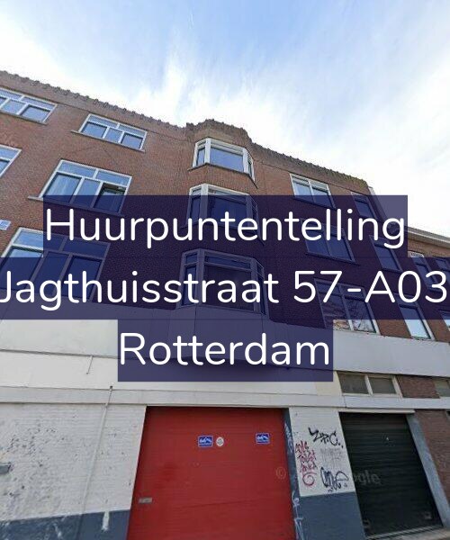 Foto gevel Huurpuntentelling voor Jagthuisstraat 57-A03, Rotterdam