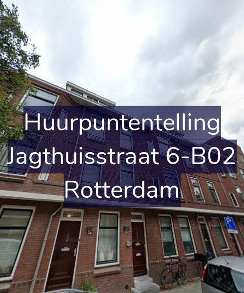Foto gevel Huurpuntentelling voor Jagthuisstraat 6-B02, Rotterdam