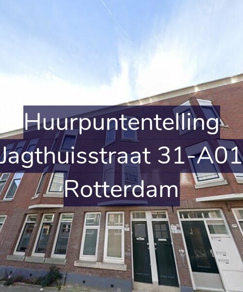 Foto gevel Huurpuntentelling voor Jagthuisstraat 31-A01, Rotterdam