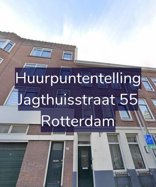 Foto gevel Huurpuntentelling voor Jagthuisstraat 55, Rotterdam