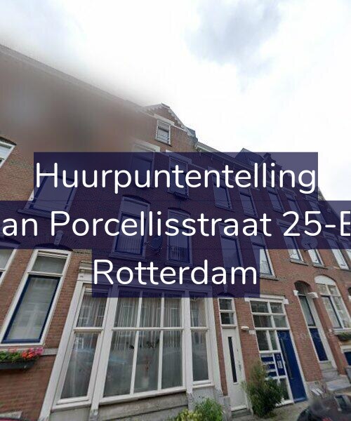 Foto gevel Huurpuntentelling voor Jan Porcellisstraat 25-B, Rotterdam