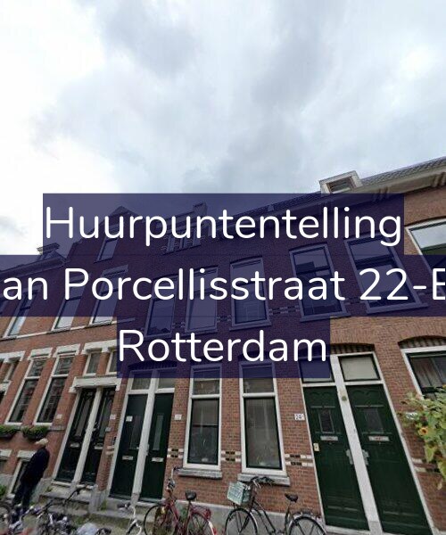 Foto gevel Huurpuntentelling voor Jan Porcellisstraat 22-B, Rotterdam