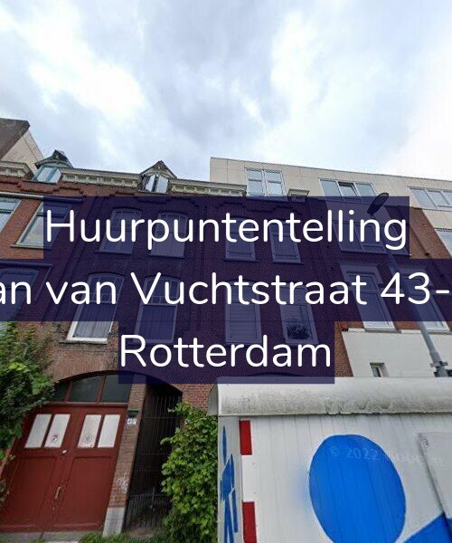 Foto gevel Huurpuntentelling voor Jan van Vuchtstraat 43-B, Rotterdam