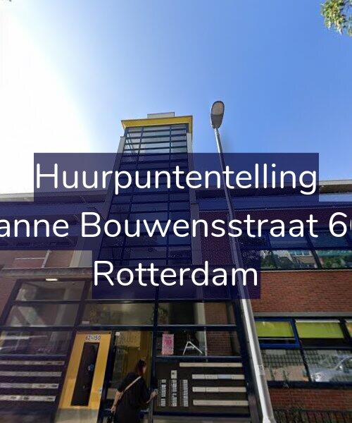 Foto gevel Huurpuntentelling voor Janne Bouwensstraat 66, Rotterdam