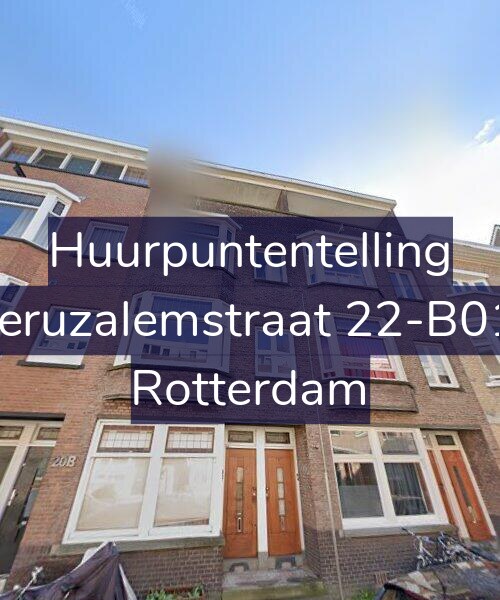 Foto gevel Huurpuntentelling voor Jeruzalemstraat 22-B01, Rotterdam
