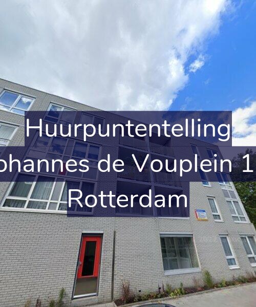 Foto gevel Huurpuntentelling voor Johannes de Vouplein 16, Rotterdam