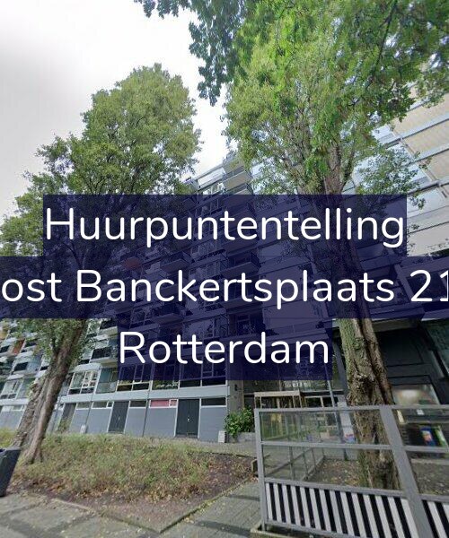 Foto gevel Huurpuntentelling voor Joost Banckertsplaats 218, Rotterdam
