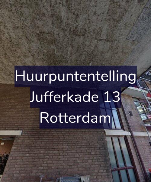 Foto gevel Huurpuntentelling voor Jufferkade 13, Rotterdam