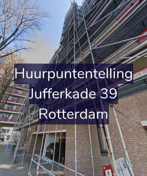 Foto gevel Huurpuntentelling voor Jufferkade 39, Rotterdam