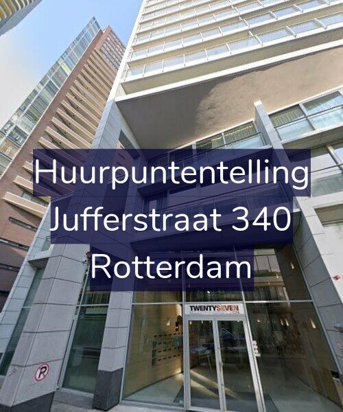 Foto gevel Huurpuntentelling voor Jufferstraat 340, Rotterdam
