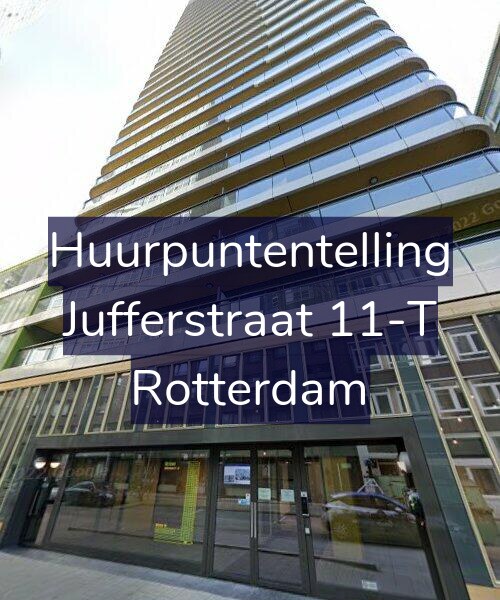 Foto gevel Huurpuntentelling voor Jufferstraat 11-T, Rotterdam