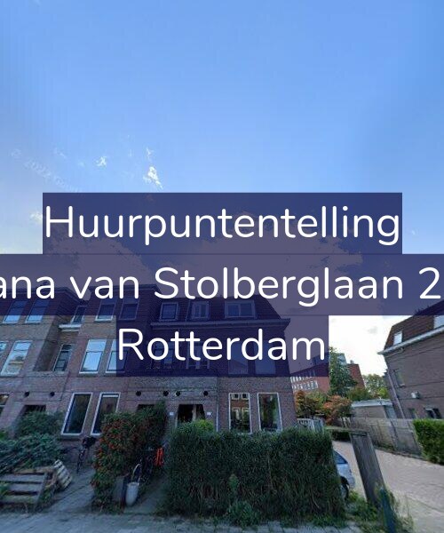 Foto gevel Huurpuntentelling voor Juliana van Stolberglaan 27-B, Rotterdam
