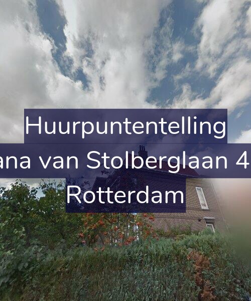 Foto gevel Huurpuntentelling voor Juliana van Stolberglaan 46-A, Rotterdam