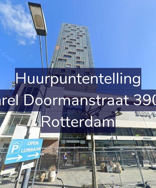 Foto gevel Huurpuntentelling voor Karel Doormanstraat 390-J, Rotterdam