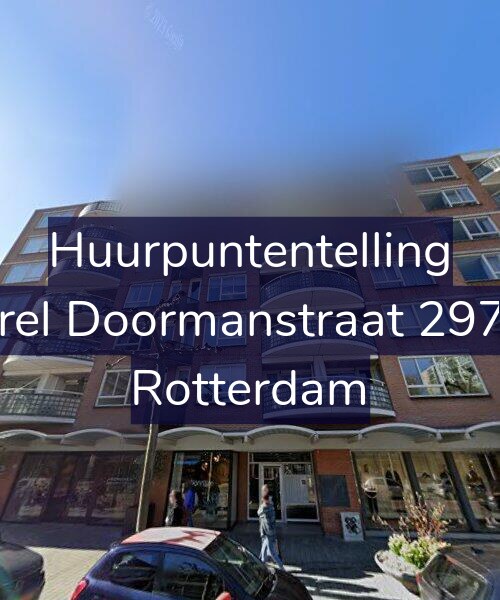 Foto gevel Huurpuntentelling voor Karel Doormanstraat 297-C, Rotterdam