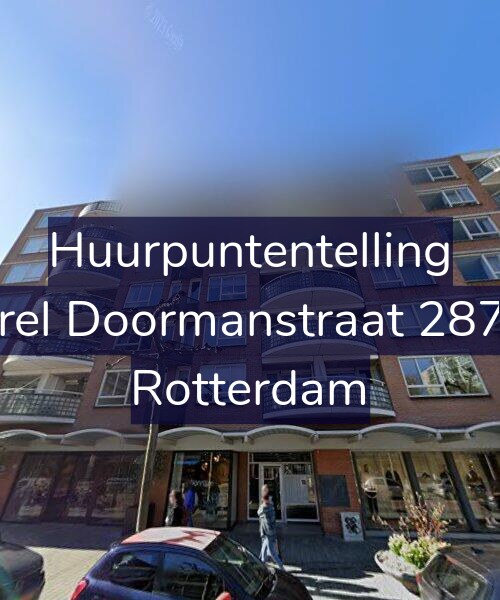 Foto gevel Huurpuntentelling voor Karel Doormanstraat 287-B, Rotterdam