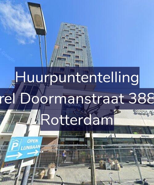 Foto gevel Huurpuntentelling voor Karel Doormanstraat 388-G, Rotterdam