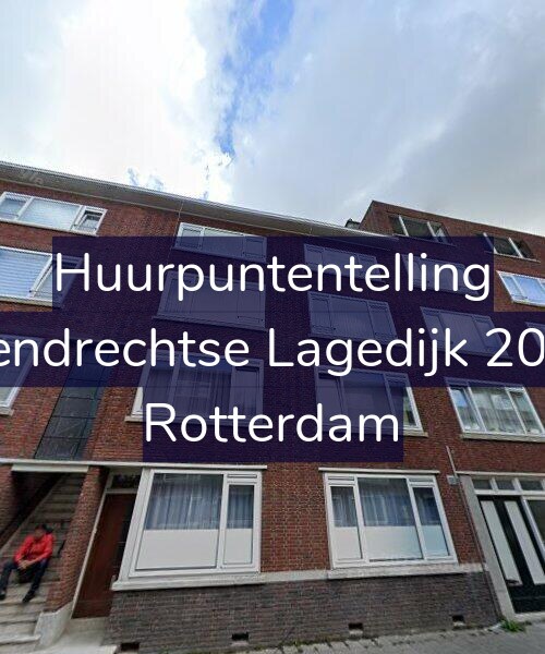 Foto gevel Huurpuntentelling voor Katendrechtse Lagedijk 208-A, Rotterdam
