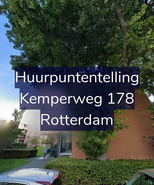 Foto gevel Huurpuntentelling voor Kemperweg 178, Rotterdam