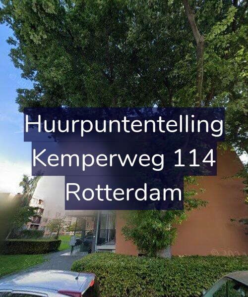 Foto gevel Huurpuntentelling voor Kemperweg 114, Rotterdam