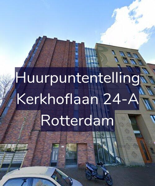 Foto gevel Huurpuntentelling voor Kerkhoflaan 24-A, Rotterdam