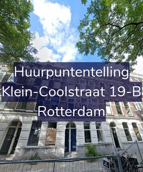 Foto gevel Huurpuntentelling voor Klein-Coolstraat 19-B, Rotterdam