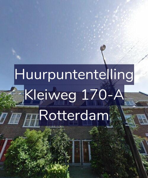 Foto gevel Huurpuntentelling voor Kleiweg 170-A, Rotterdam