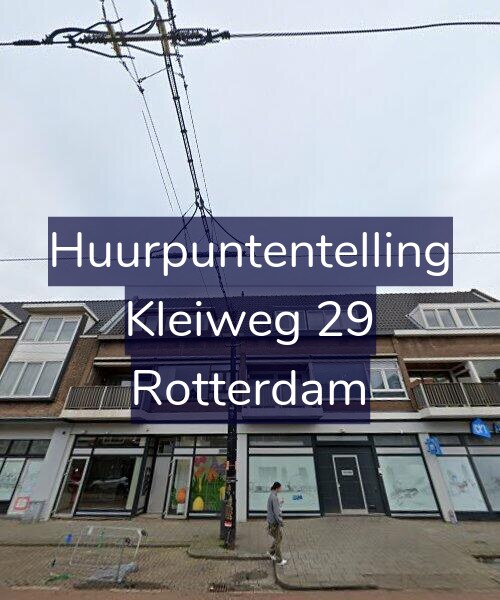 Foto gevel Huurpuntentelling voor Kleiweg 29, Rotterdam