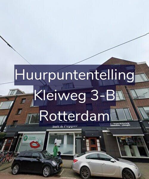 Foto gevel Huurpuntentelling voor Kleiweg 3-B, Rotterdam