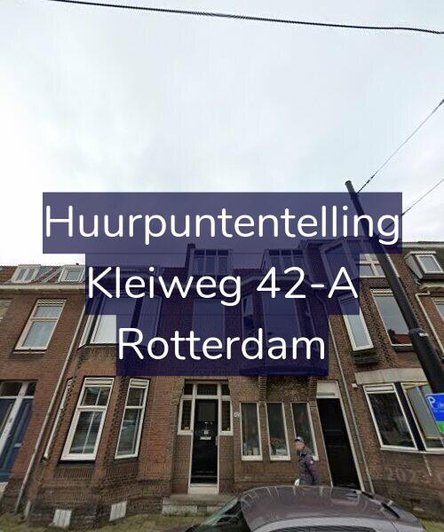 Foto gevel Huurpuntentelling voor Kleiweg 42-A, Rotterdam
