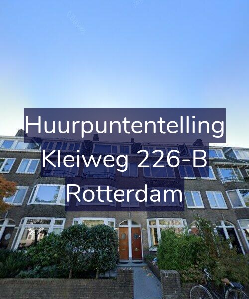 Foto gevel Huurpuntentelling voor Kleiweg 226-B, Rotterdam