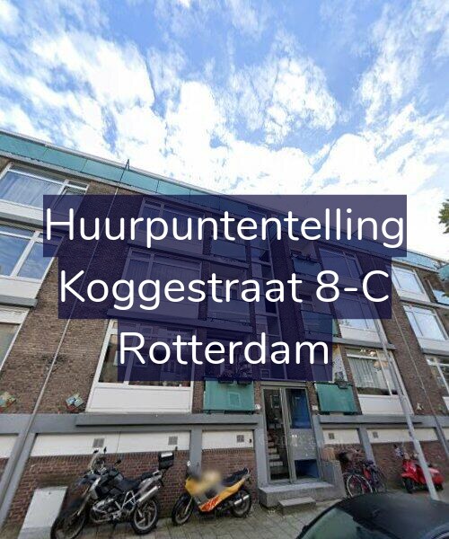 Foto gevel Huurpuntentelling voor Koggestraat 8-C, Rotterdam