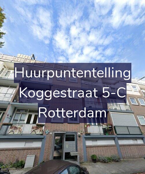 Foto gevel Huurpuntentelling voor Koggestraat 5-C, Rotterdam