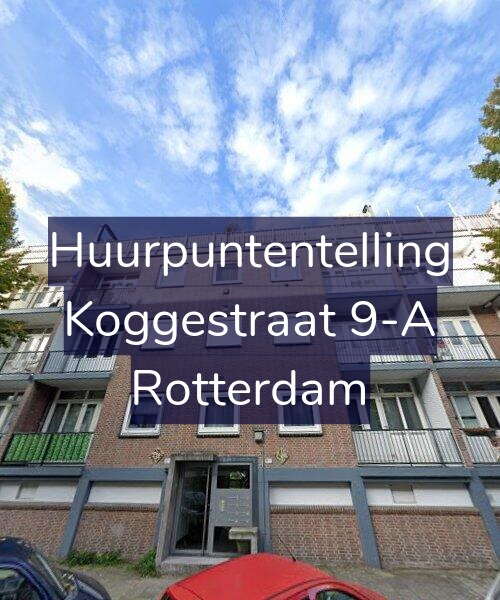 Foto gevel Huurpuntentelling voor Koggestraat 9-A, Rotterdam