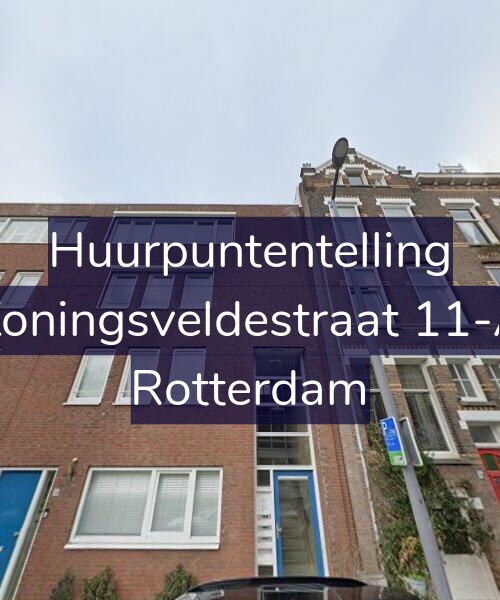 Foto gevel Huurpuntentelling voor Koningsveldestraat 11-A, Rotterdam
