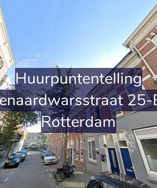 Foto gevel Huurpuntentelling voor Korenaardwarsstraat 25-B01, Rotterdam