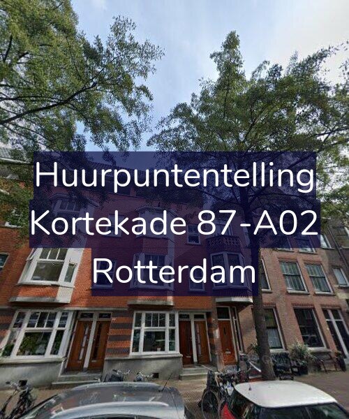 Foto gevel Huurpuntentelling voor Kortekade 87-A02, Rotterdam