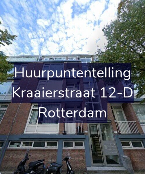 Foto gevel Huurpuntentelling voor Kraaierstraat 12-D, Rotterdam