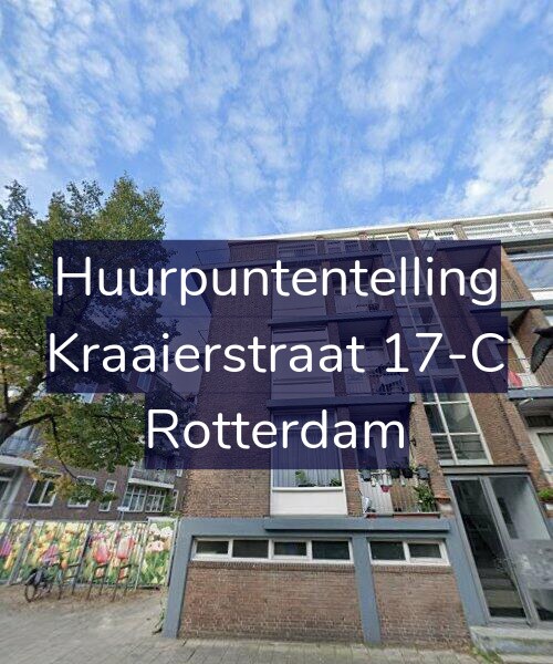 Foto gevel Huurpuntentelling voor Kraaierstraat 17-C, Rotterdam