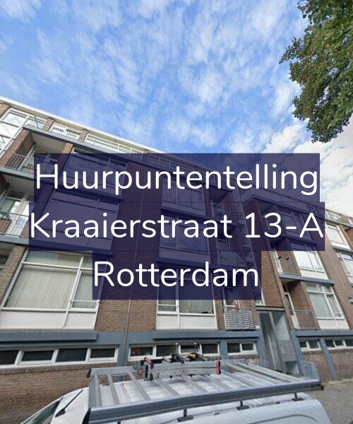 Foto gevel Huurpuntentelling voor Kraaierstraat 13-A, Rotterdam