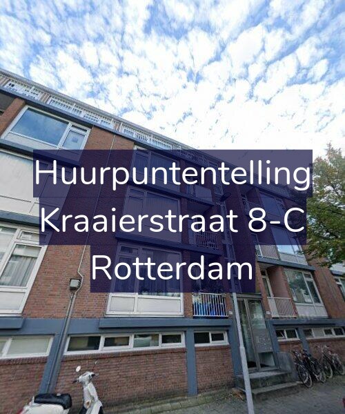 Foto gevel Huurpuntentelling voor Kraaierstraat 8-C, Rotterdam