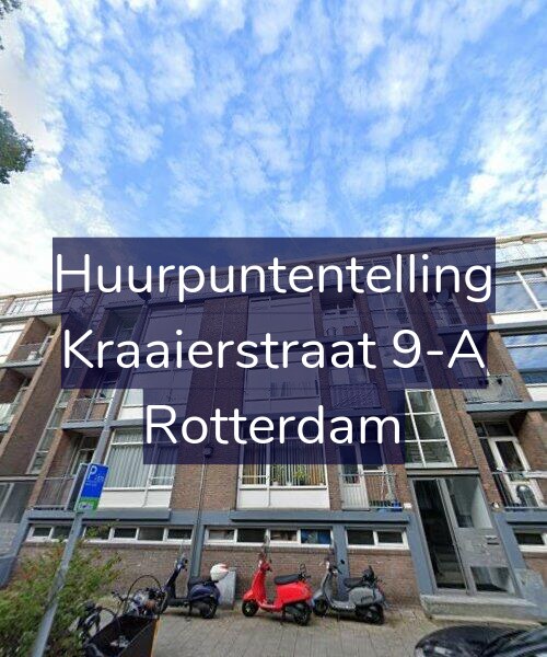 Foto gevel Huurpuntentelling voor Kraaierstraat 9-A, Rotterdam