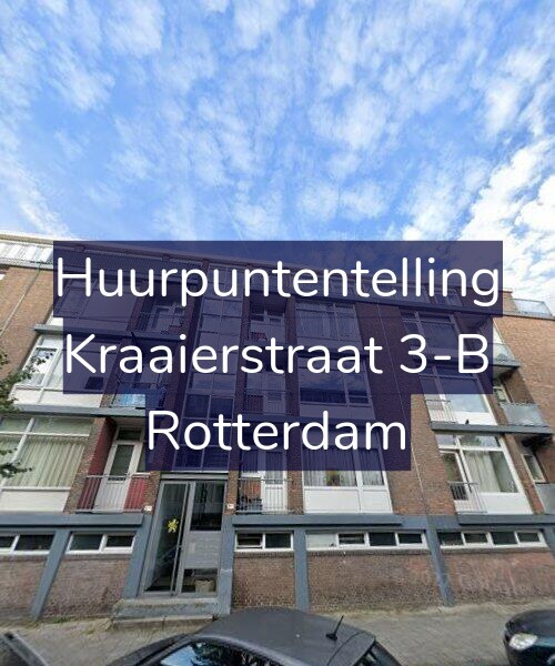 Foto gevel Huurpuntentelling voor Kraaierstraat 3-B, Rotterdam