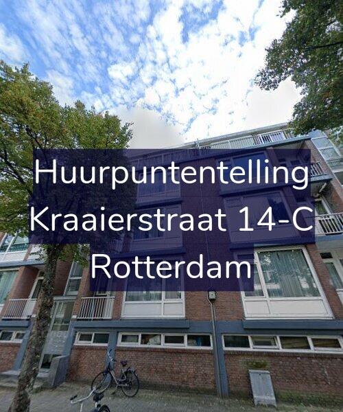 Foto gevel Huurpuntentelling voor Kraaierstraat 14-C, Rotterdam