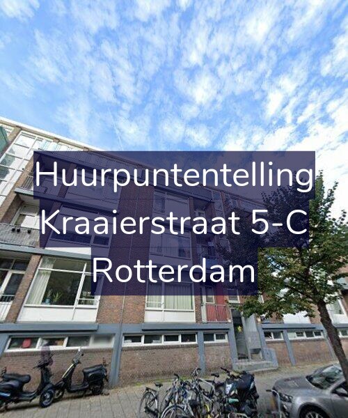 Foto gevel Huurpuntentelling voor Kraaierstraat 5-C, Rotterdam